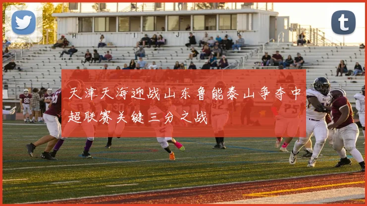 天津天海迎战山东鲁能泰山争夺中超联赛关键三分之战